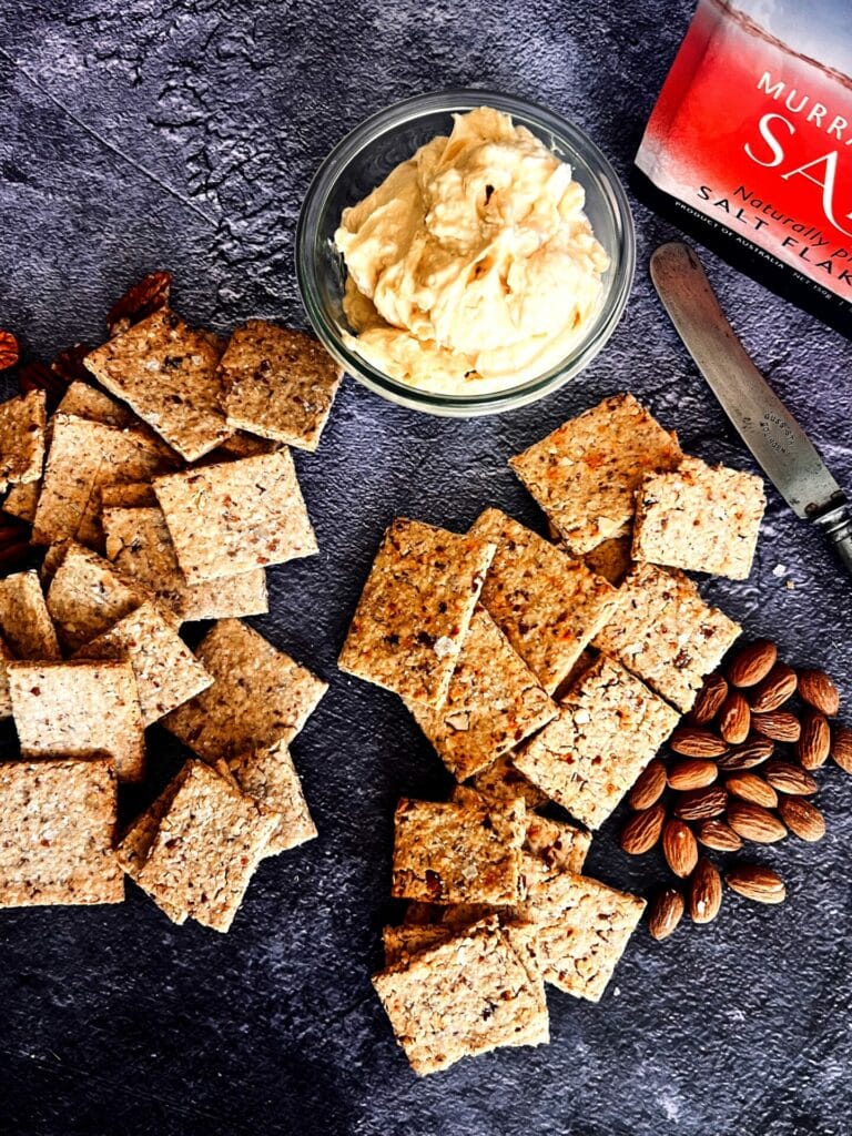 Almond Chilli Oat Crackers - Murray River Salt