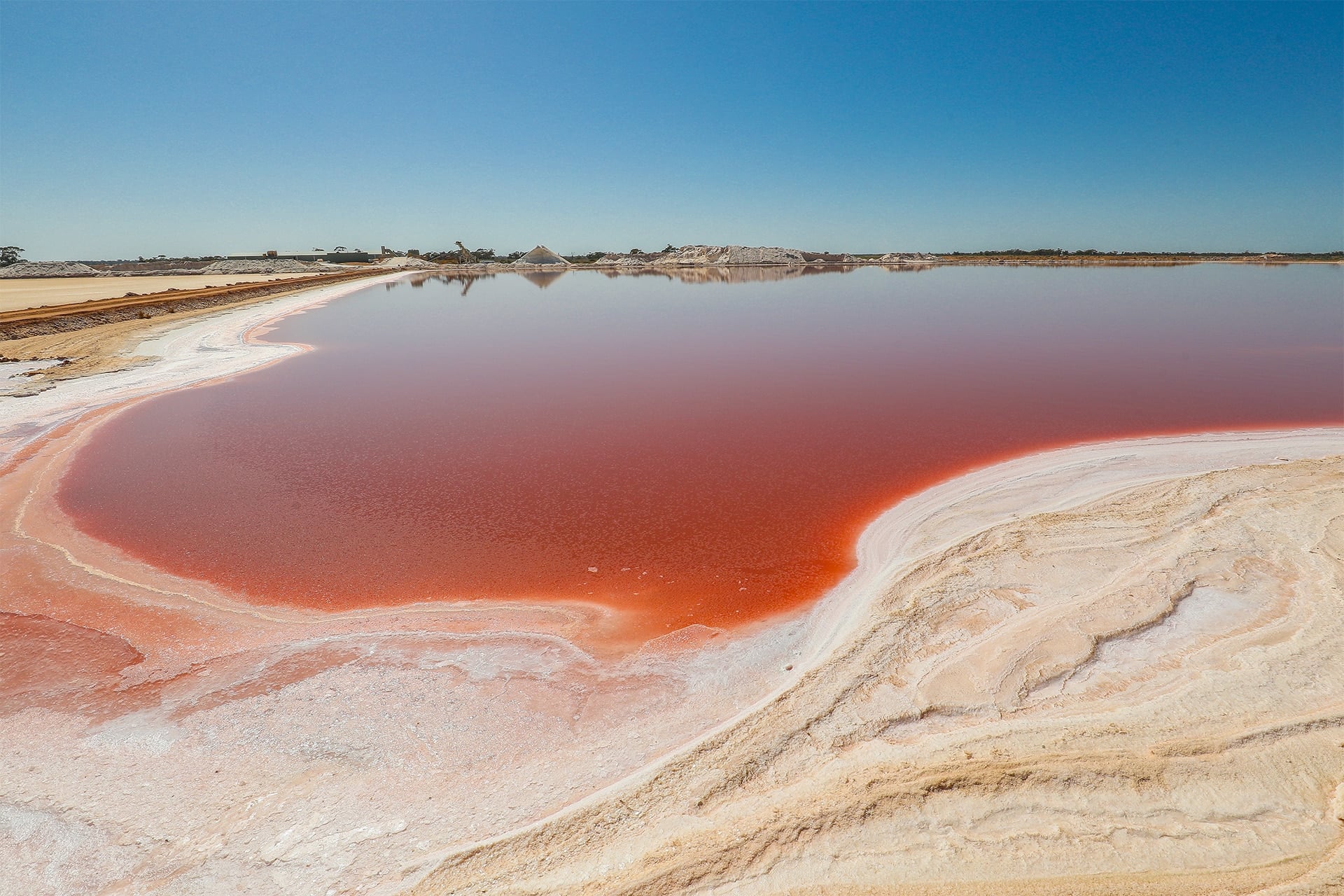 Wide banner image showing the natural salt pans of the Murray-Darling Basin under a clear sky with the official Murray River Salt branding.